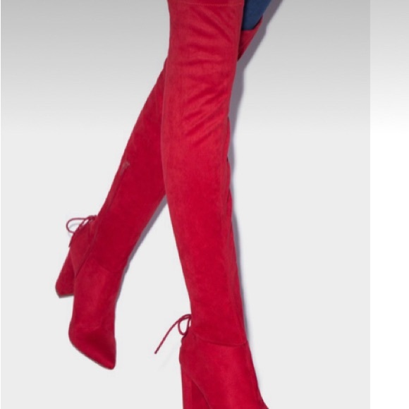 Cristal Thigh High Stretch Boot - Picture 2 of 9